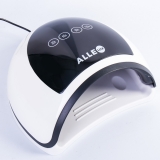 Lampa UV / LED AlleLux SPACE 96W bielo čierna