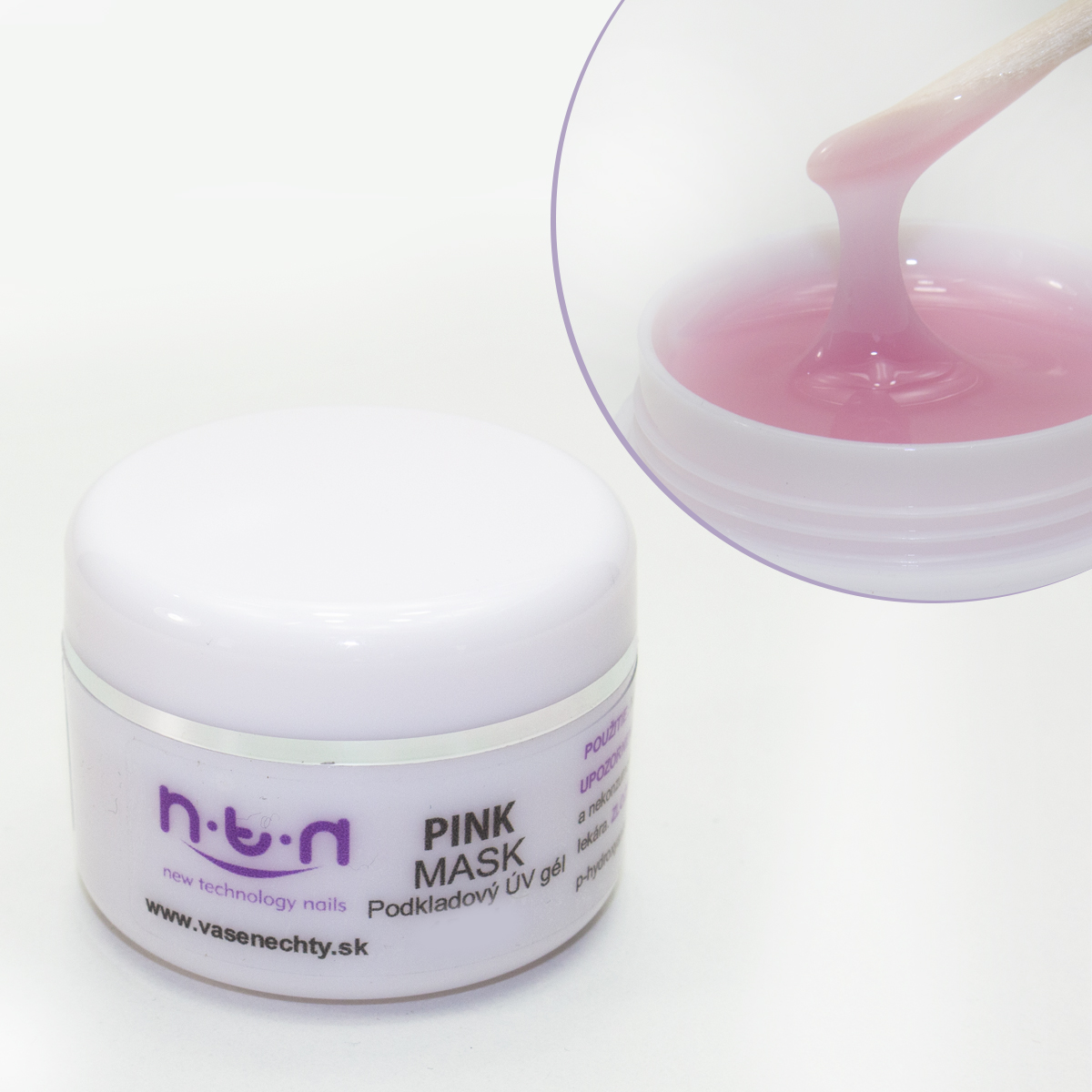 NTN - UV  GÉL PINK MASK 30 ml 3+1 zdarma