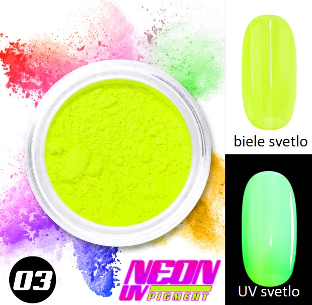 NEON UV pigment č.3