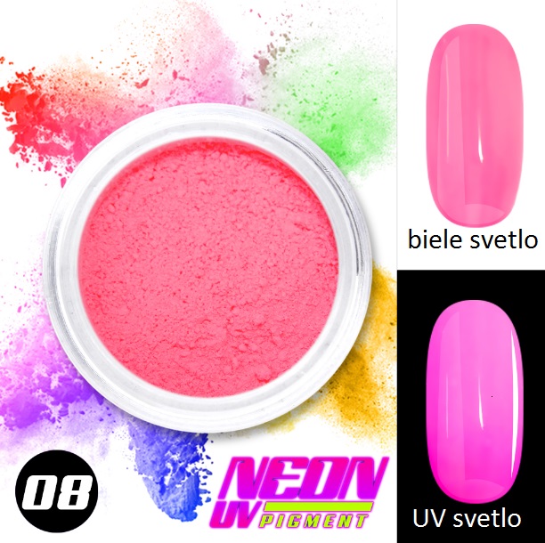 NEON UV pigment č.8