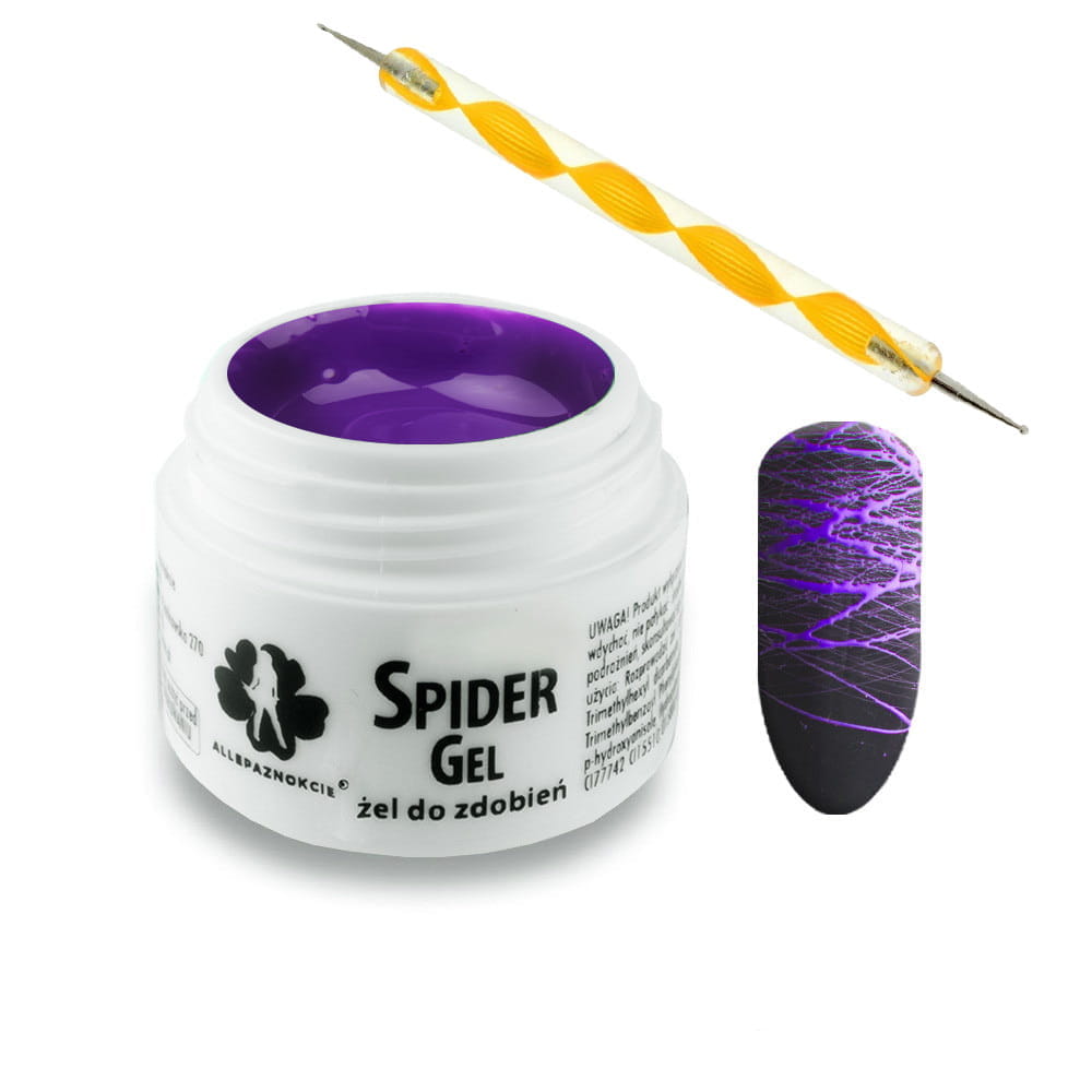 UV Gél Spider - violet