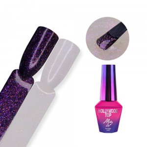 TOP NO WIPE Hollywood Violet show Molly Lac 5ml 