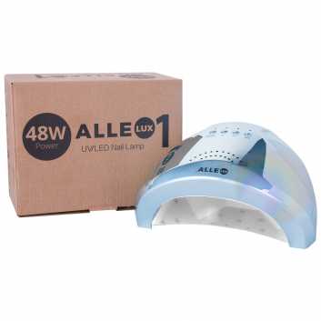 Lampa UV / LED 48W AlleLux 1 holografická modrá