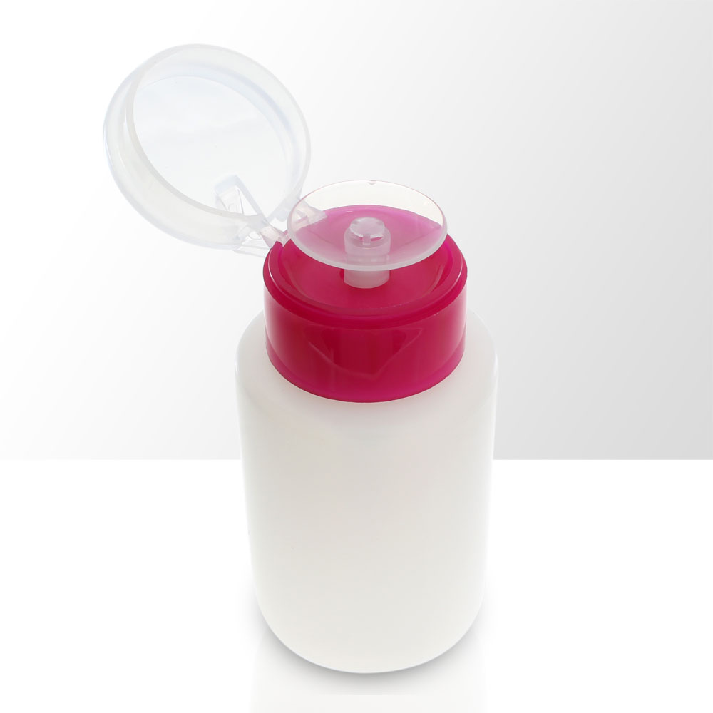 Dávkovač s pumpičkou na tekutiny 150ml - ružový