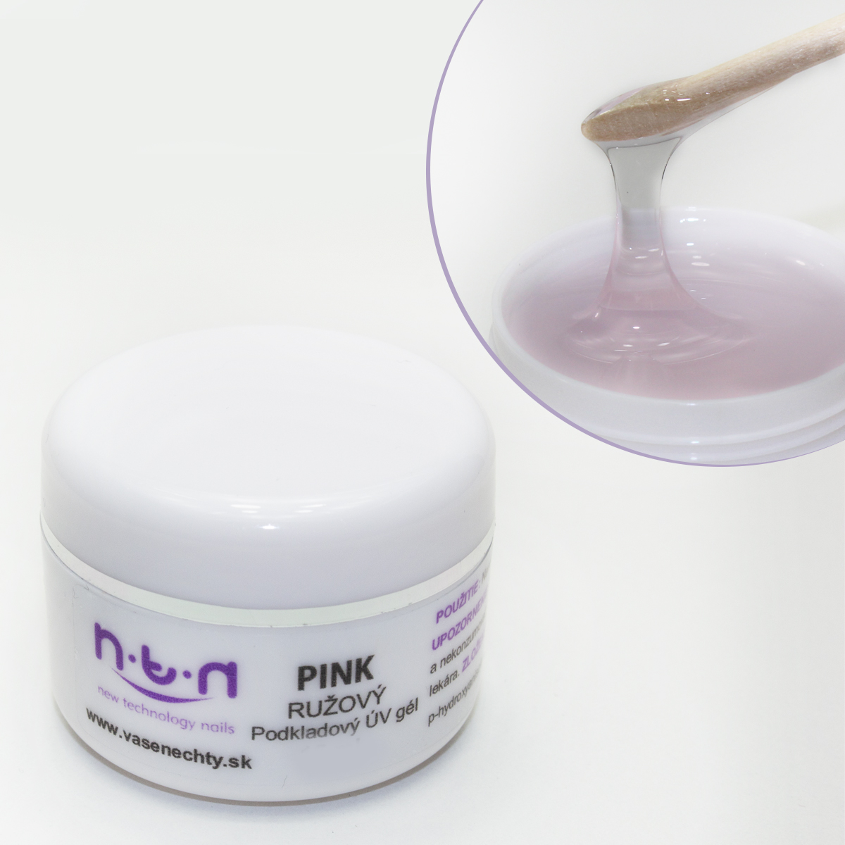 NTN - UV  GÉL PINK 15ml