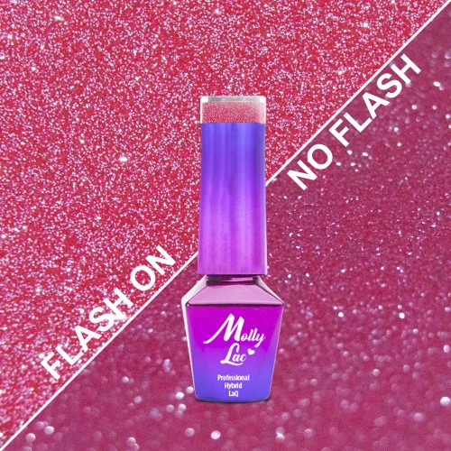 Gél lak MOLLY LAC DUO Flashing Lights SPELL ON YOU 5ml  č.600