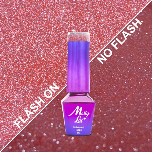 Gél lak MOLLY LAC DUO Flashing Lights EVERLASTING 5ml č.608