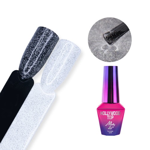 TOP NO WIPE Hollywood Silver Molly Lac 10ml