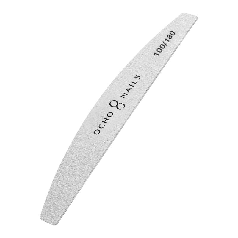 Pilník široký oblý Slim Ocho Nails 100/180 1ks