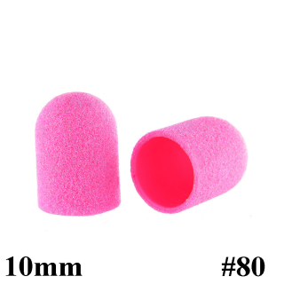 Brúsne čiapky na pedikúru 10mm drsnosť 80