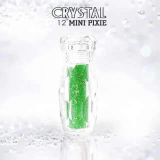 Ozdoby na nechty Crystal Mini Pixie green