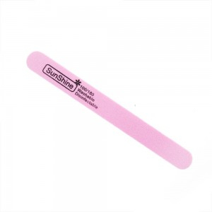 Pilník penový rovný ružový 100/180 1ks