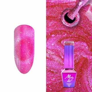 Gél lak MOLLY LAC Foxy eyes Blink me pink 5ml  č.551