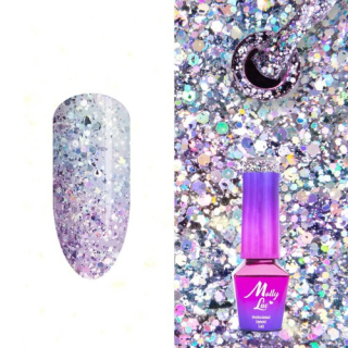 Gél lak MOLLY LAC Luxury Glam Holographic 5 ml  č.545