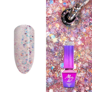 Gél lak MOLLY LAC Crushed Diamonds Highlights 5 ml  č.530