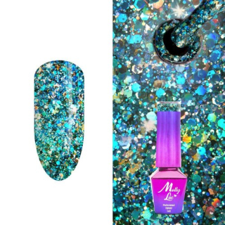 Gél lak MOLLY LAC Crushed Diamonds Glammy 5ml  č.537